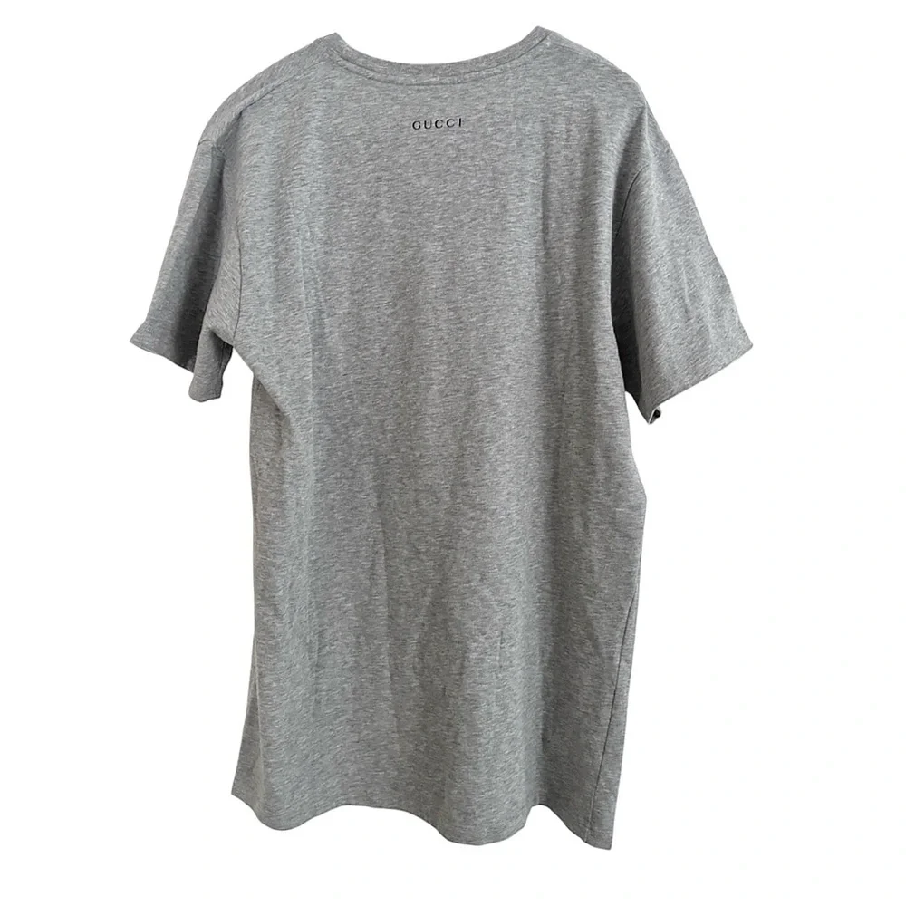 GUCCI X Disney Donald Duck “Flash” Gray T Shirt Tee Unisex Men’s Women’s NWT